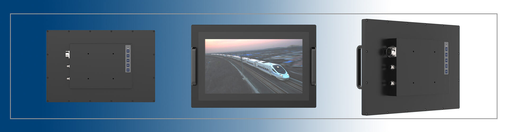 Full IP65 Industrial Monitor for Railway 3